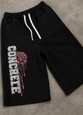 Concrete Rose Long Shorts